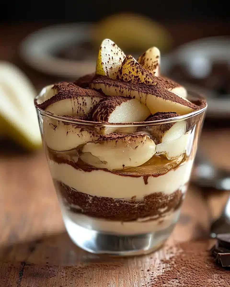 Tiramisu mit Schokolade und Birnen: Indulgent Twist You’ll Love